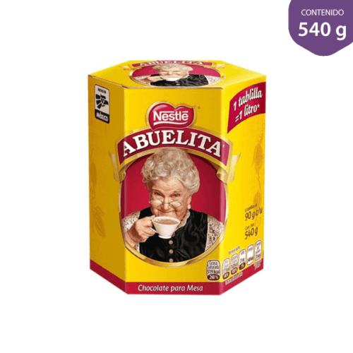 ABUELITA 540 GM TABLILLAS DE CHOCOLATE